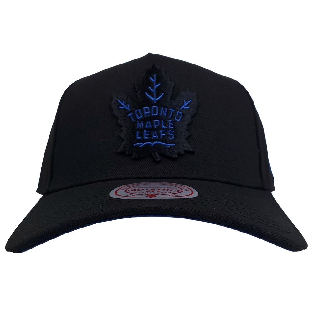 Toronto Maple Leafs Mitchell & Ness NHL Pro Fit Snapback Hat Cap 3D Logo NWT